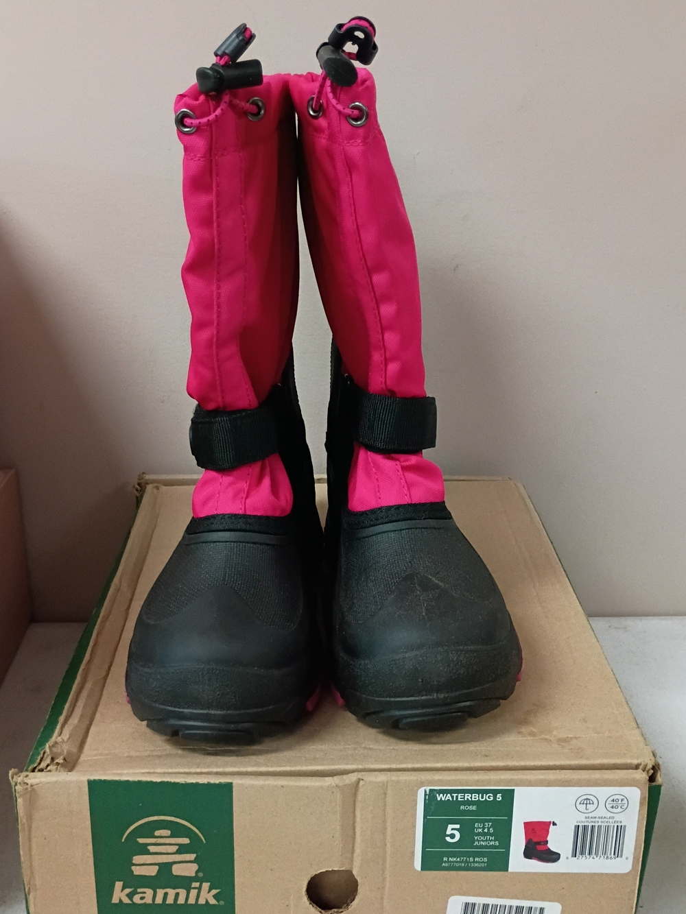 Kamik Kids' Waterproof Winter Boots - Pink